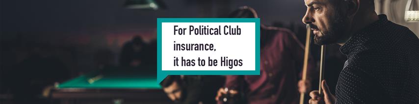 Political Club Insurance Speech Bubble Banner