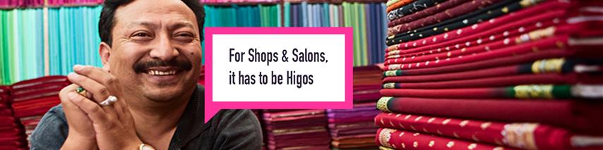 Shops And Salons Speech Bubble Banner